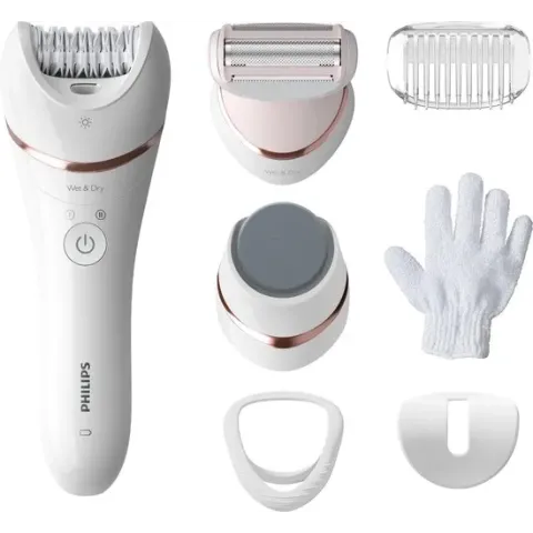 Philips Series 8000 BRE730/10 - Wet & Dry - Epileerapparaat