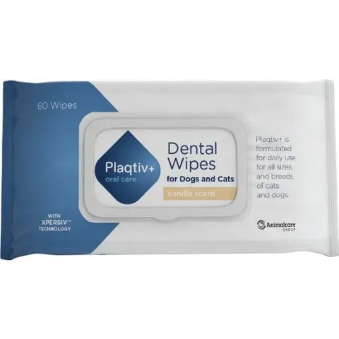Plaqtiv+ Dental Wipes - 60 Doekjes