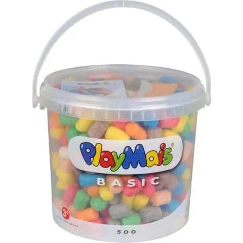 PlayMais Basic Emmer - Meer dan 500 Vlokken