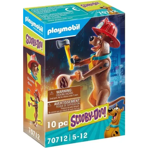 PLAYMOBIL SCOOBY-DOO! Verzamelfiguur brandweerman - 70712