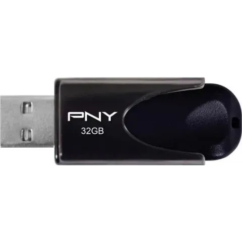 PNY Attache 4 32GB - USB-Stick / Zwart