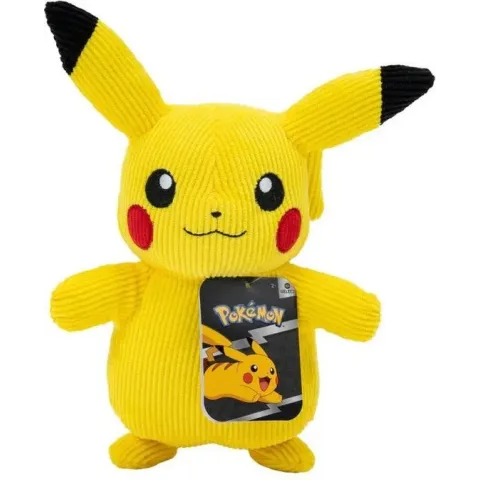 Pokémon Corduroy Pluche - Pikachu 20 cm knuffel speelgoed