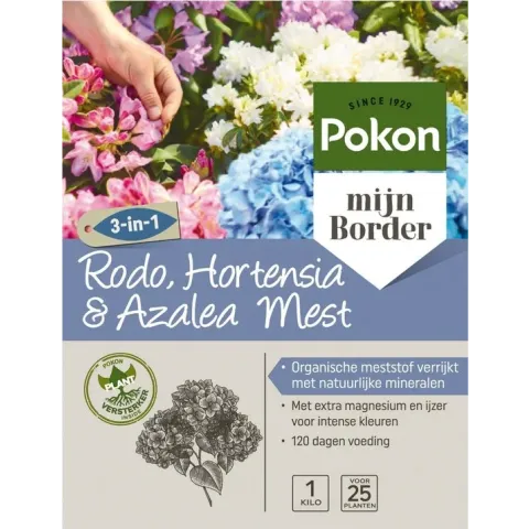 Pokon Rodo, Hortensia & Azalea Mest 1kg