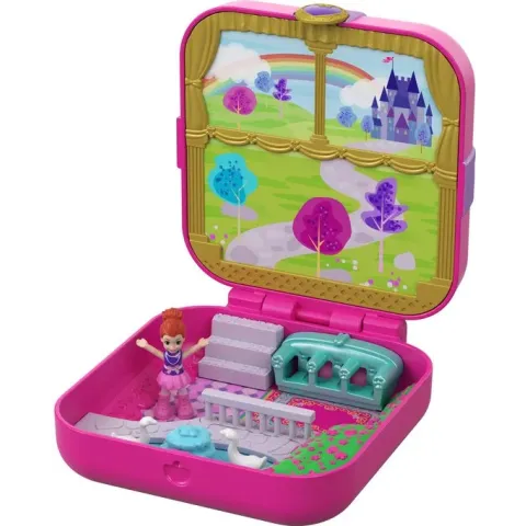 Polly Pocket Geheime Plekken Lila's Droomkasteel - Speelfigurenset