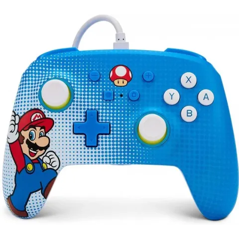 PowerA Enhanced Wired Controller - Mario Pop Art