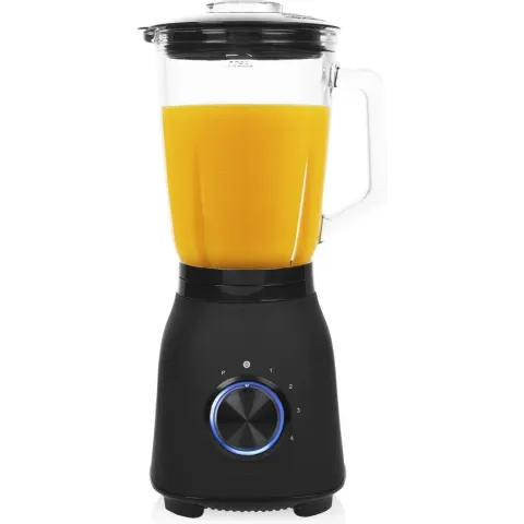 Princess 212092 Black Steel Blender 1000 – vier snelheidsinstellingen – 1.5 L