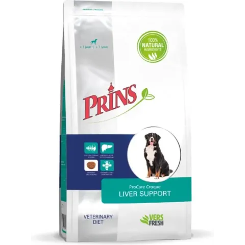 Prins Procare Croque Diet Liver Support Rund&Varken - Hondenvoer - 10 kg