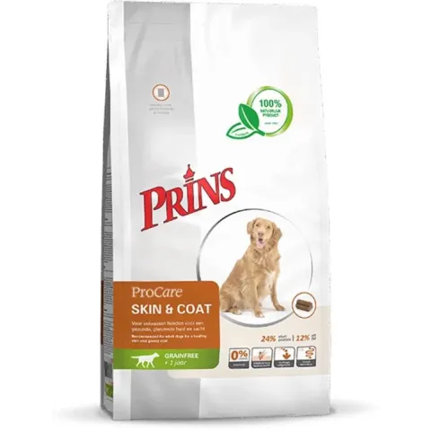 Prins Procare Skin & Coat - Graanvrij - Hondenvoer - 12 kg