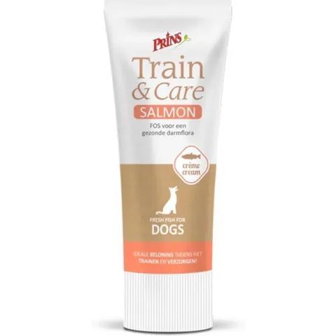 Prins Train & Care Dog Paté - Hondensnacks - Zalm 75 g