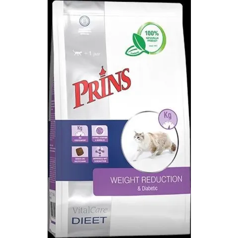 Prins VitalCare Kat Reduction & Diabetic - Kattenvoer - 1.5 kg