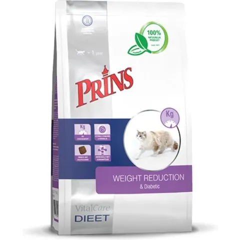 Prins VitalCare Kat Reduction & Diabetic - Kattenvoer - 5 kg