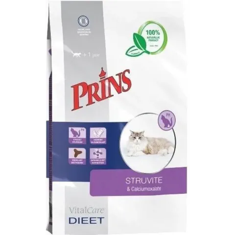 Prins VitalCare Kat Struvite & Calciumoxalate  - Kattenvoer - 1.5 kg