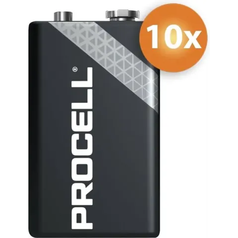 Procell Alkaline  9V / 6LR61 - 10 pack