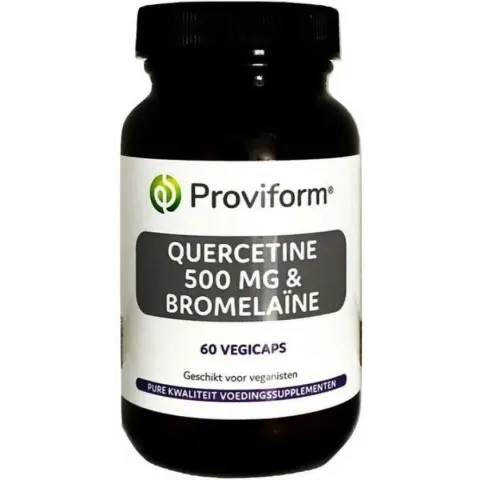 Proviform Quercetin 500 Mg & Bromelain 60 Vegan Capsules