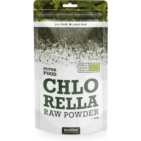 Purasana Chlorella raw powder 200 gram