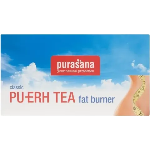 Purasana - Pu-Erh Tea - 96 Builtjes - Gefermenteerde Groene Thee - Fat Burnerr