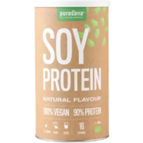 Purasana Vegan Proteine Soya Natuur Bio 400 gr