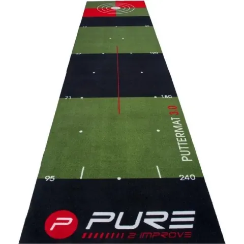 Pure2Improve Golf Putting Mat 65 x 300cm