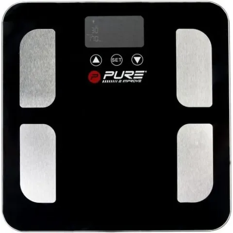 Pure2Improve - Personen weegschaal - Zwart