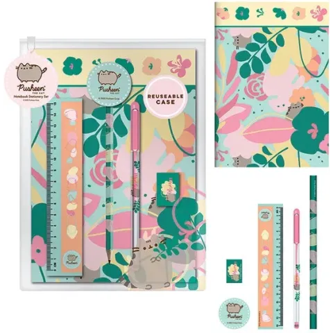 Pusheen - Notebook with Stationary Set