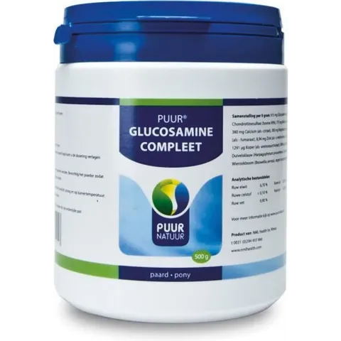 Puur Natuur Glucosamine Compleet Voor Paard En Pony 500 GR