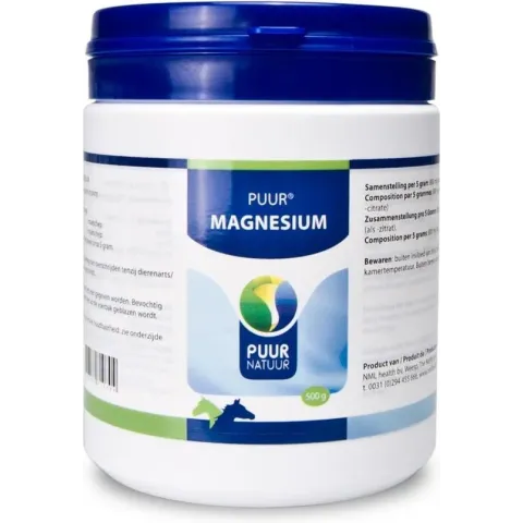 Puur Natuur Magnesium Voor Paard En Pony 500 GR