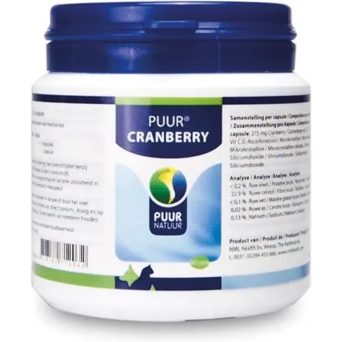 Puur Natuur Voedingssupplement Puur Cranberry Compleet - 90 caps
