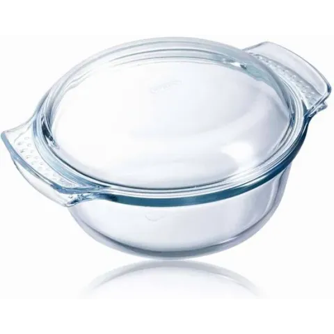 Pyrex Classic Easy Grip Ovenschaal 1,5 l + 60 cl deksel - 25 x 20 x 11 cm
