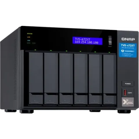 QNAP TVS-H674, NAS, Tower, Intel® Core™ i3, i5-12400, Zwart