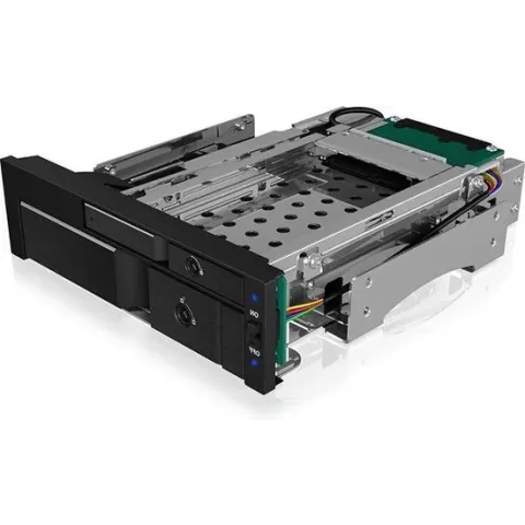 RaidSonic IB-173SSK behuizing voor opslagstations 2.5/3.5'' HDD-/SSD-behuizing Zwart