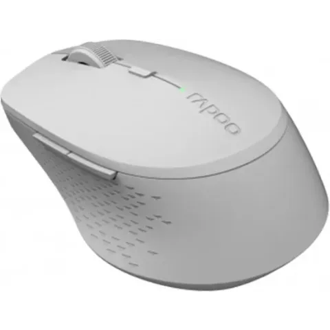 Rapoo M300 -  Muis - Draadloos - Rechtshandig - Grijs
