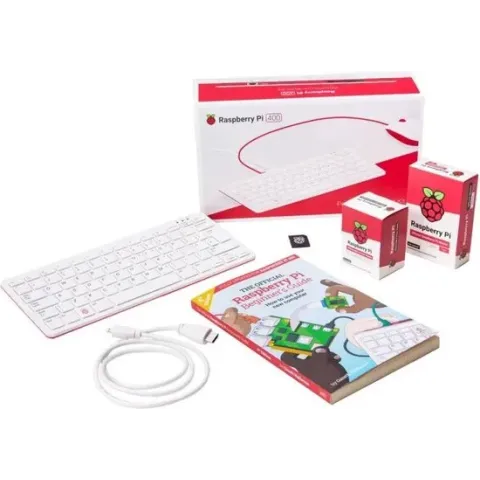 Raspberry Pi 400 - Kit - Muis - 16Gb SD - English Guide - QWERTY