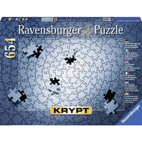 Ravensburger Krypt Puzzel Silver - Legpuzzel - 654 stukjes