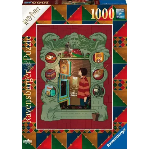 Ravensburger puzzel Bij de Weasley familie - legpuzzel - 1000 stukjes