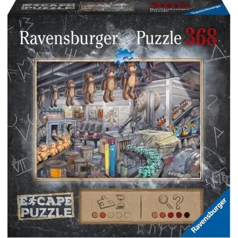 Ravensburger puzzel escape The Toy Factory - 368 stukjes