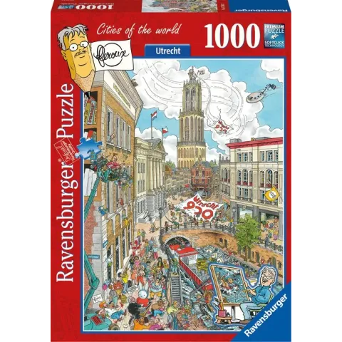 Ravensburger puzzel Fleroux Utrecht - Legpuzzel - 1000 stukjes