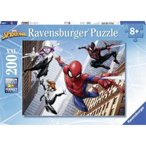 Ravensburger puzzel Spiderman de kracht van de spin - legpuzzel - 200 stukjes