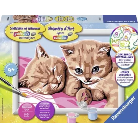 Ravensburger Schilderen op nummer Knuffelvriendjes
