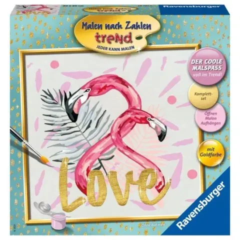 Ravensburger schilderen op nummer Love