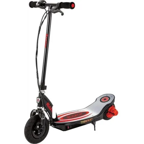 Razor Power Core E100 Electric Scooter - ALU RED