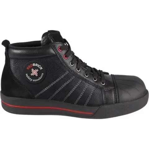 RedBrick Onyx Werkschoenen - Hoog model - S3 - Maat 45 - Zwart