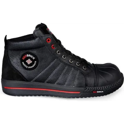 RedBrick Onyx Werkschoenen - Hoog model - S3 - Maat 46 - Zwart