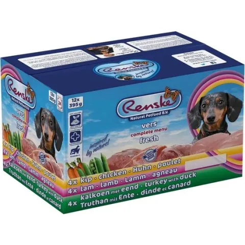 Renske Adult Multi - Hondenvoer - 12 x  395 g
