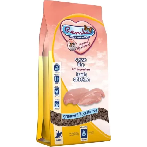 Renske Kat Adult Verse Kip - Kattenvoer - 1.5 kg