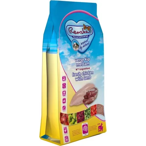 Renske Super Premium Puppy Kip - Lam 12 kg