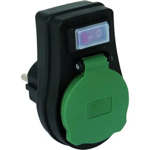 REV adapter met schakelaar IP44 max. 3680 Watt