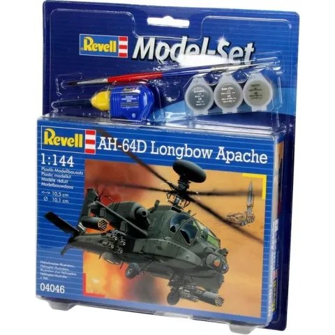 Revell Helicopter Bouwpakket MS Longbow Apache - Bouwpakket - 1:144