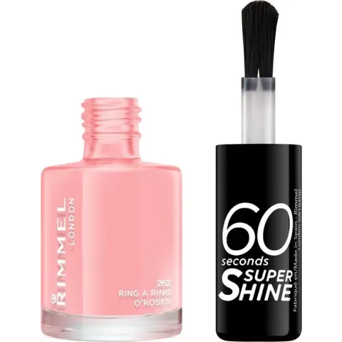 Rimmel London 60 Seconds Super Shine nagellak - 262 Ring A Ring O Roses