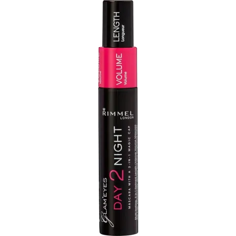 Rimmel London Day2Night Mascara - 001 Black