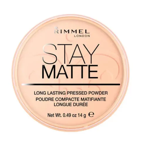 Rimmel London Stay Matte Pressed Powder - Warm Beige - Beige